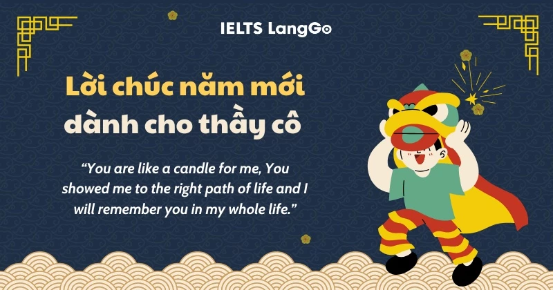 Đừng quên chúc Tết thầy cô nhé!