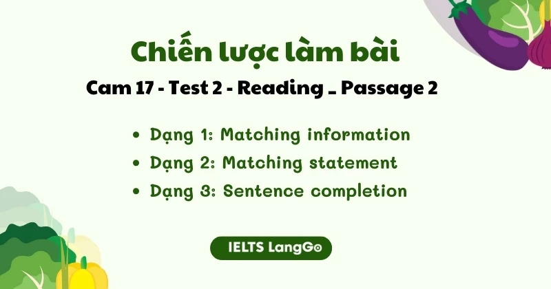 Phân tích đề và chiến lược làm bài Cam 17 - Test 2