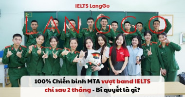 100% Chiến binh MTA vượt band IELTS chỉ sau 2 tháng - Bí quyết là gì?