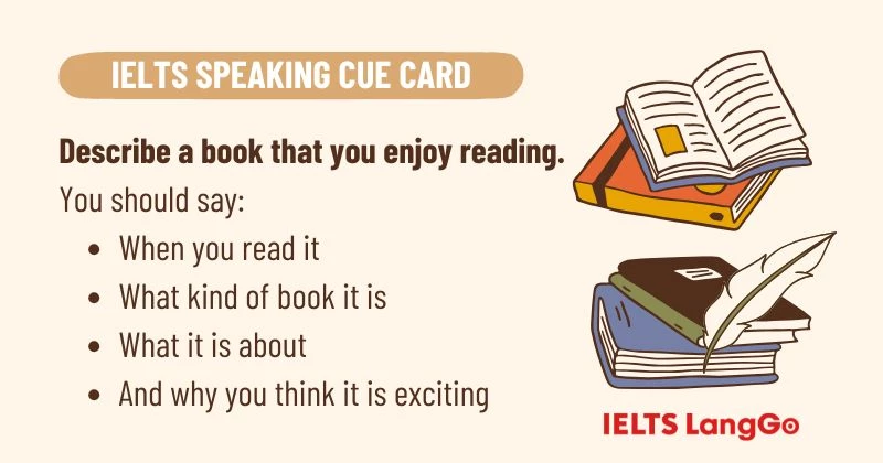 Describe a book that you enjoy reading Part 2 Sample