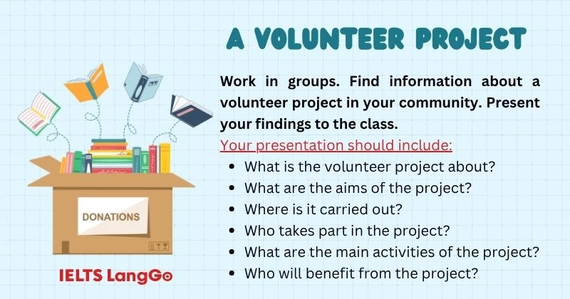 Project trong Unit 4 Tiếng Anh 10 Global Success