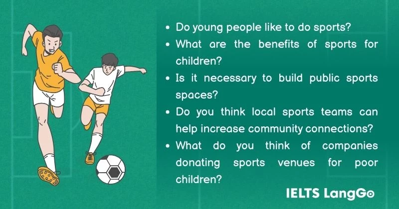 Part 3 Describe a popular place for sports that you've been to