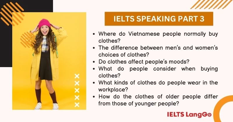 Describe a person who wears unusual clothes Part 3