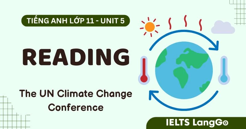 Đáp án phần Reading Unit 5 lớp 11 Global success chi tiết & giải thích