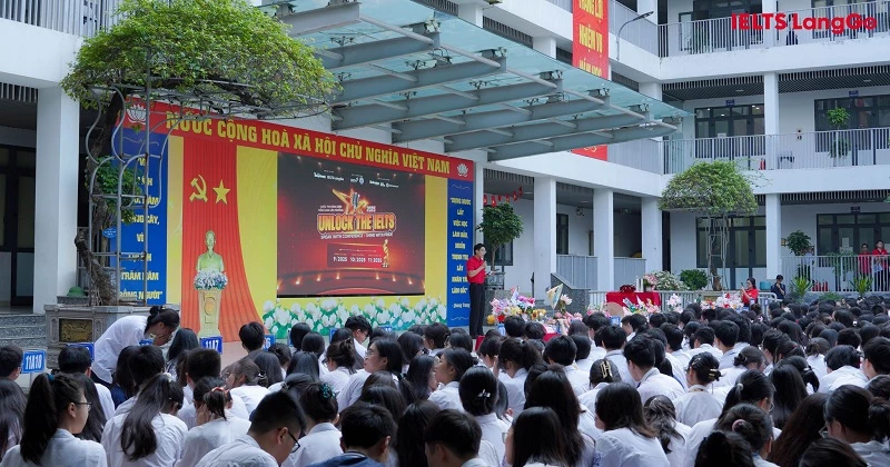 Học sinh THPT Khương Đình ‘cháy’ hết mình tại Vòng Sơ Loại Unlock The IELTS 2025