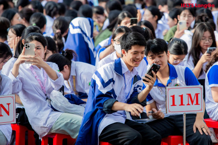 Không khí sôi nổi tại Vòng sơ loại Unlock The IELTS 2025 tại THPT Thanh Hà