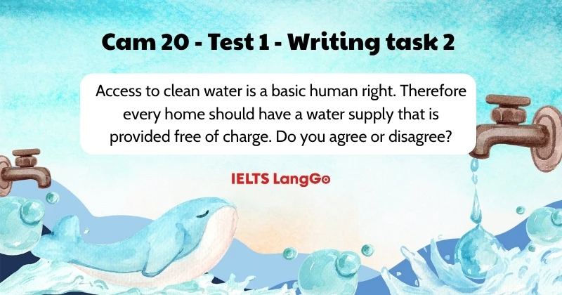 Giải chi tiết Cam 20 - Test 1 - Writing task 2: Outline và bài mẫu