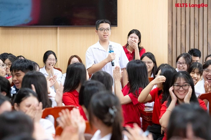 Học sinh THPT Hồng Quang tham gia vòng Sơ loại Unlock The IELTS 2025