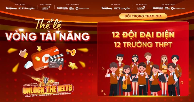 Khơi nguồn sáng tạo - Bùng nổ tài năng tiếng Anh cùng Unlock IELTS 2025