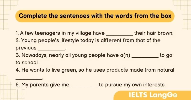 Tiếng Anh lớp 9 Unit 6 Getting Started