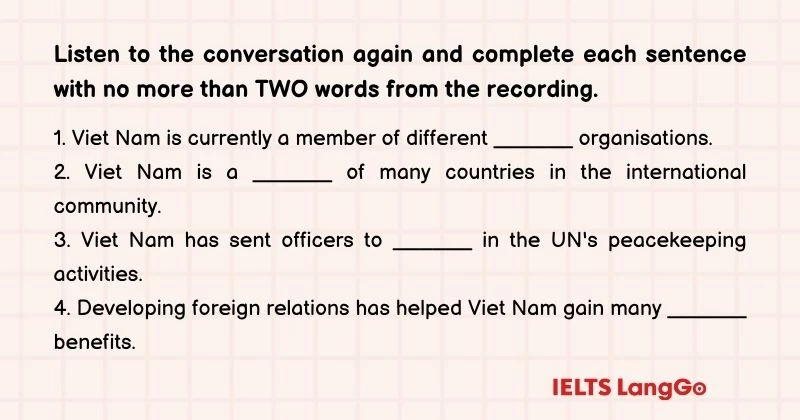 Tiếng Anh 10 Unit 7 Listening Global success