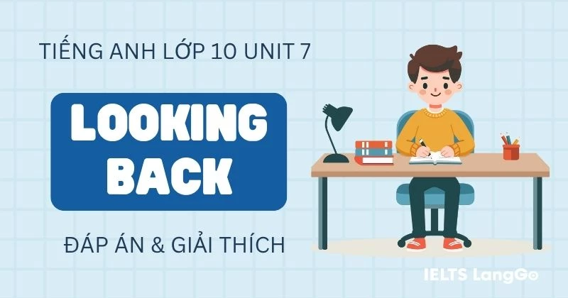 Lời giải Looking Back Unit 7 Lớp 10 Global Success đầy đủ, chi tiết