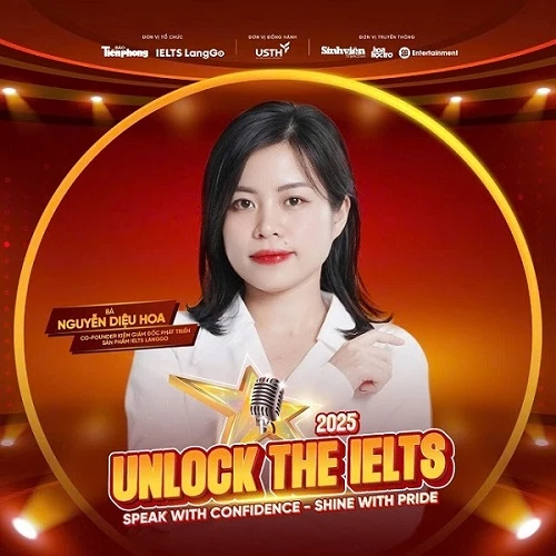 Bà Nguyễn Diệu Hoa - Giám đốc Sản phẩm IELTS LangGo