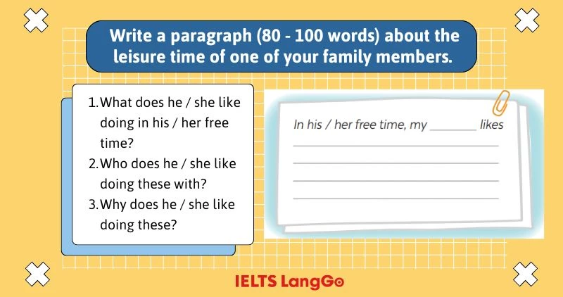 Bài tập Writing Skills Review 1 lớp 8