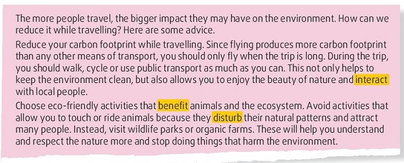 Tiếng Anh 10 Review 4 Reading