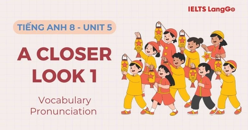 Tiếng Anh 8 Unit 5 A Closer Look 1 Global Success: Từ vựng & Phát âm