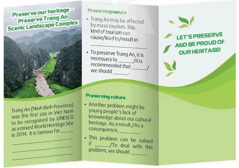 Bài tập Writing Unit 6 lớp 11