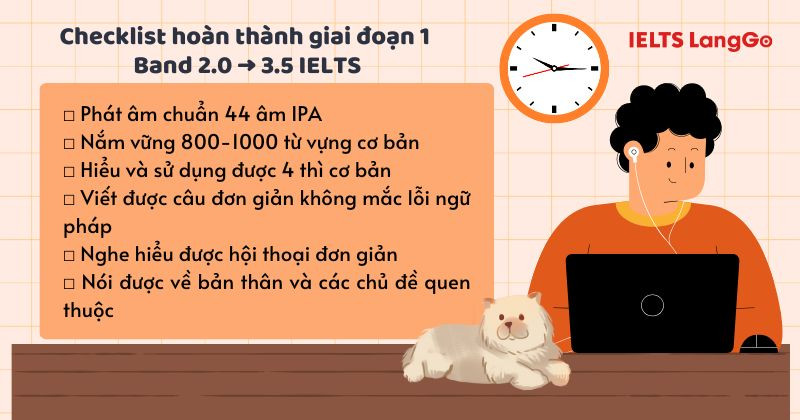 Giai đoạn đầu bạn cần xây dựng nền tảng chắc chắn về ngữ pháp, từ vựng