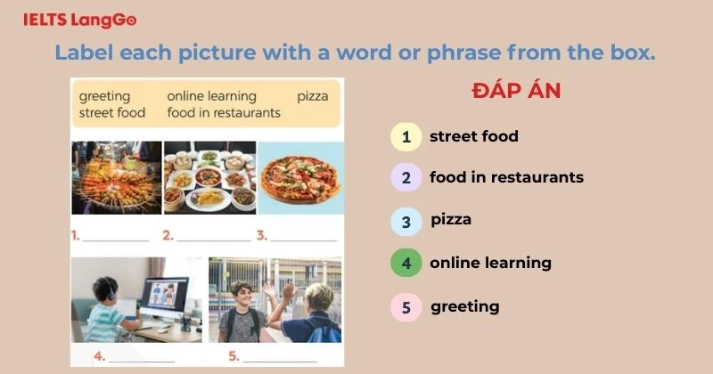 Bài tập 4 Tiếng Anh 8 Unit 6 Getting Started