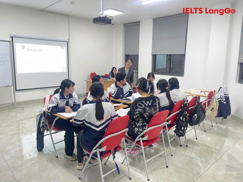 Phòng học lớn, đầy đủ tiện nghi