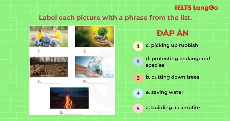 Bài tập 1 Tiếng Anh 8 Unit 7 A Closer Look 1