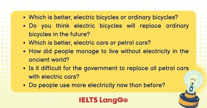 Describe a time when the electricity suddenly went off Part 3