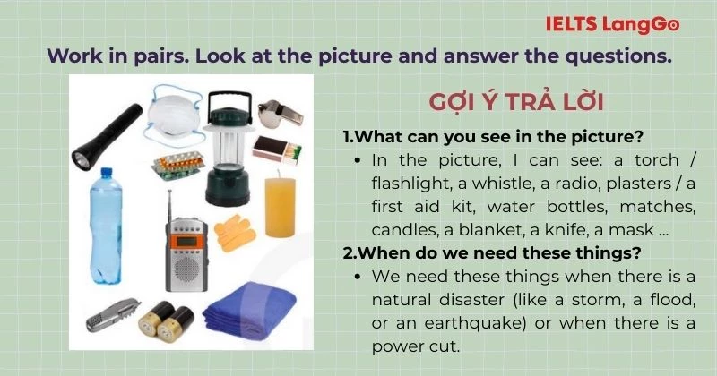 Bài tập 1 Tiếng Anh 8 Unit 9 Skills 2