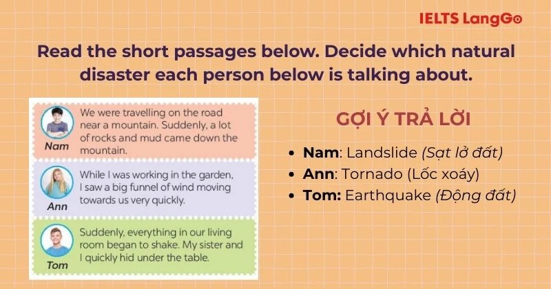 Bài tập 3 Tiếng Anh 8 Unit 9 Communication