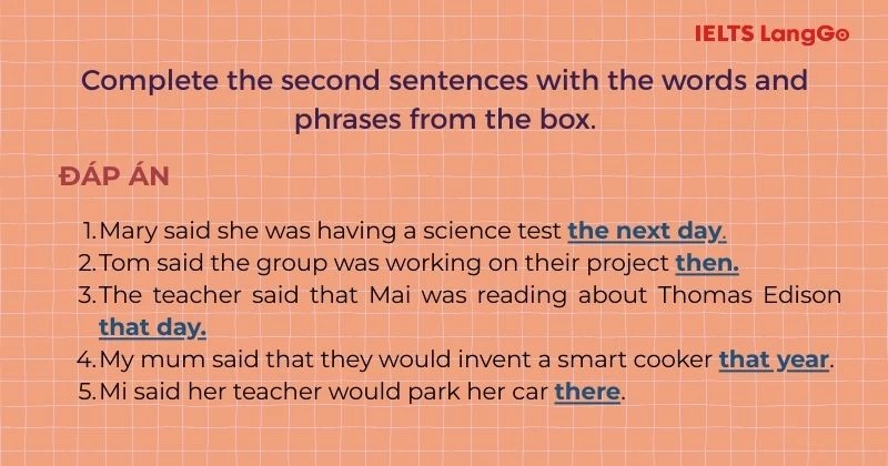 Bài tập 3 Tiếng Anh 8 Unit 11 A Closer Look 2