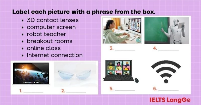 Tiếng Anh 8 Unit 11 Getting Started Bài tập 3