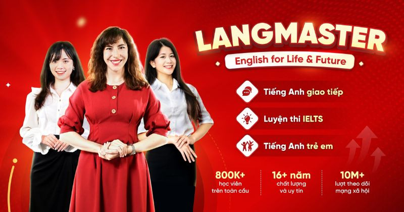 LangMaster dành cho phụ huynh muốn cho con phát triển tiếng Anh giao tiếp