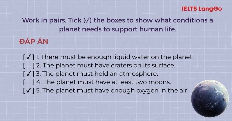 Bài tập 4 Skills 1 Unit 12 Lớp 8