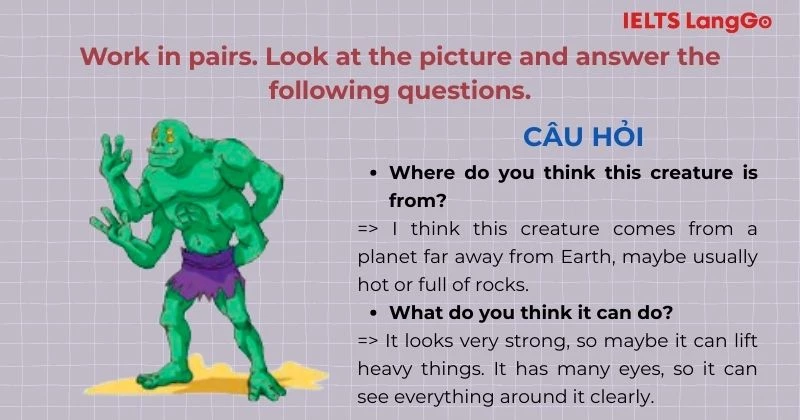 Bài tập 1 Unit 12 Skills 2 Tiếng Anh 8