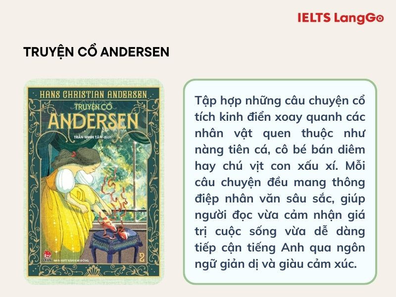 Tuyển tập truyện Andersen với những câu chuyện quen thuộc và sâu sắc