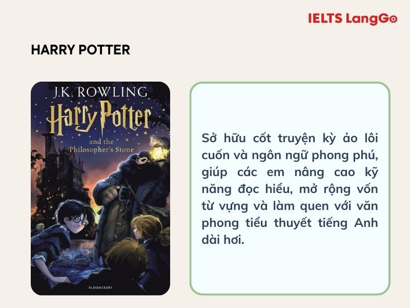 Harry Potter là bộ truyện vô cùng nổi tiếng trên thế giới với nội dung độc đáo, thú vị