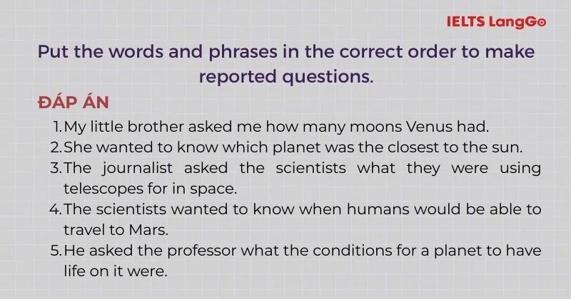 Bài tập 2 Tiếng Anh 8 Unit 12 A Closer Look 2