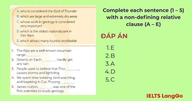 Bài tập 3 Tiếng Anh 9 Unit 10 Looking Back