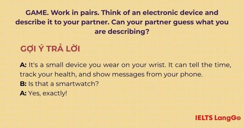 Bài tập 5 Tiếng Anh 9 Unit 11 Getting Started