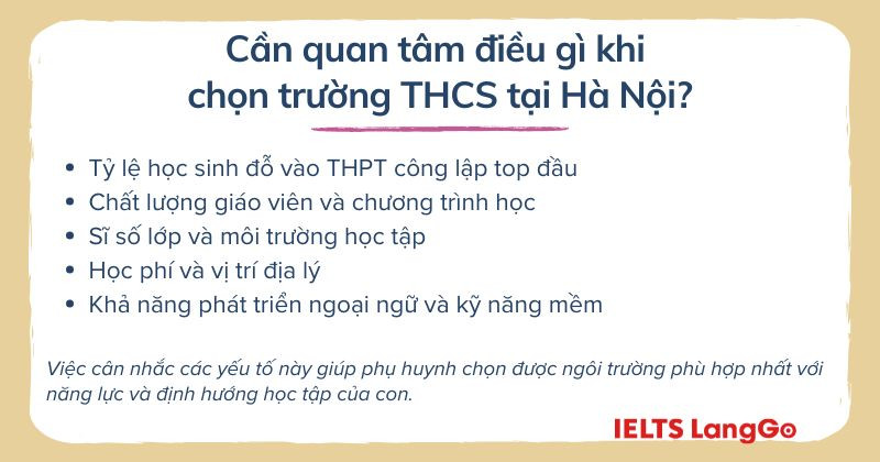 Với những tiêu chí này, phụ huynh sẽ lựa chọn trường phù hợp nhất cho con