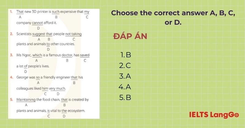 Bài tập 4 Tiếng Anh 9 Review 4 Language