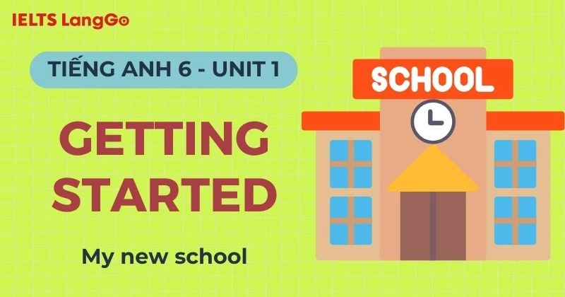 Giải bài tập Tiếng Anh lớp 6 Unit 1 Getting Started chi tiết, dễ hiểu