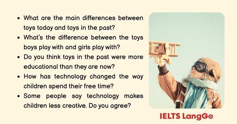 Describe a toy you liked in your childhood Part 3