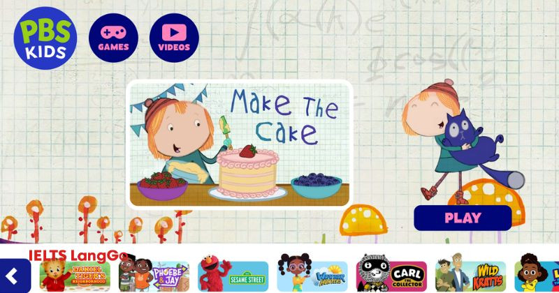 PBG có đồ họa sinh động, phù hợp cho trẻ nhỏ và đa dạng game