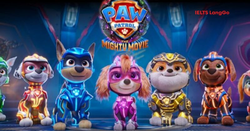 Bộ phim hoạt hình về những chú chó tham gia nhiệm vụ giải cứu 