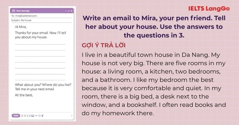 Bài tập 4 Tiếng Anh 6 Unit 2 Skills 2