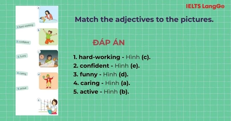 Bài tập 1 Tiếng Anh 6 Unit 3 A Closer Look 1