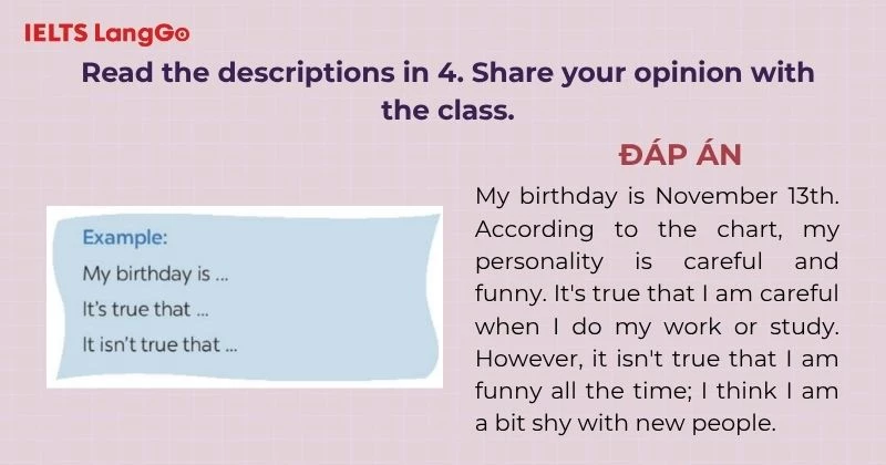 Bài tập 5 Tiếng Anh 6 Unit 3 Communication