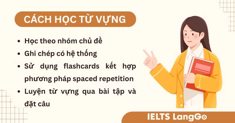 Cách học từ vựng tiếng Anh lớp 9