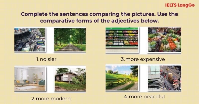 Bài tập 4 Tiếng Anh 6 Unit 4 Looking Back