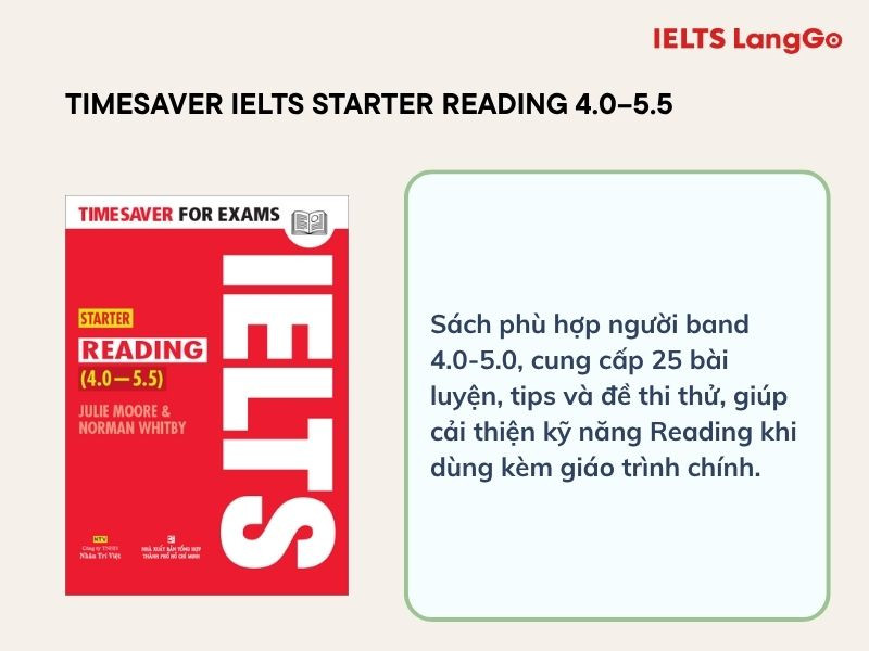 Ai đang học Reading IELTS trình độ 4.0 rất nên tham khảo thêm cuốn sách này